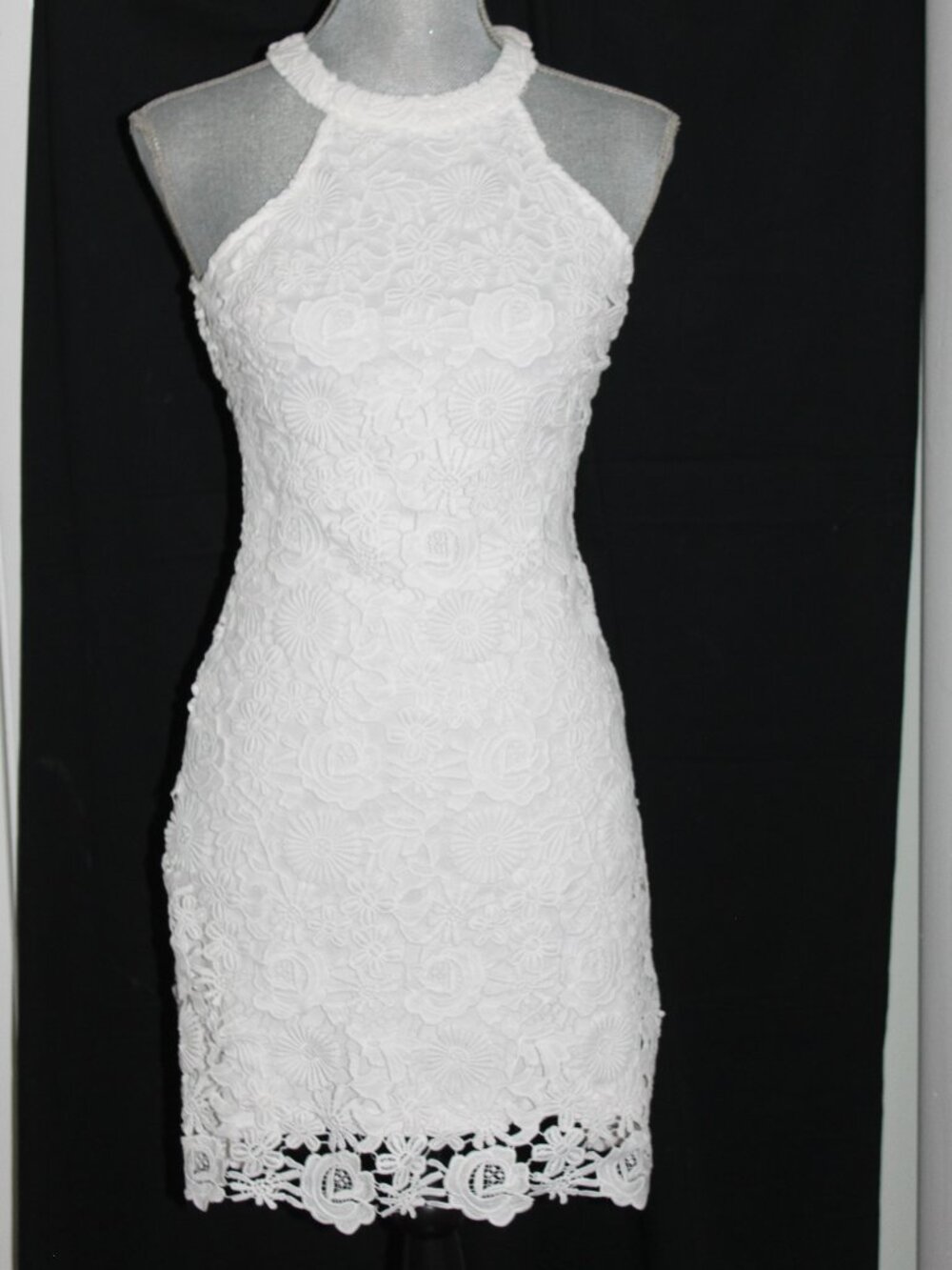 Lulus White Lace Bodycon Dress